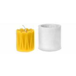 Gjutform cylinder dekorerad...