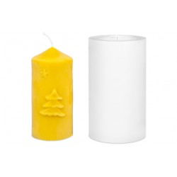 Gjutform cylinder trädmotiv...