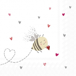 Kaffeservetter - Bee My...