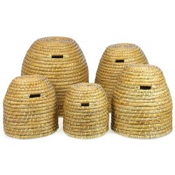 Halmkupa set med 5st